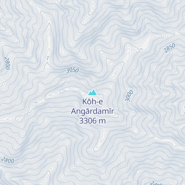 Map of Kōh-e Angārdamīr