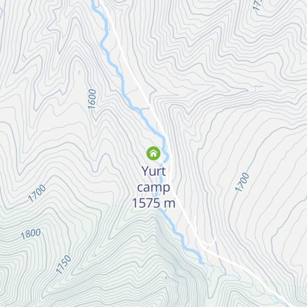 Map of Yurt camp