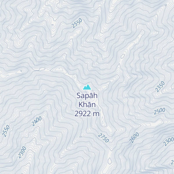 Map of Sapāh Khān