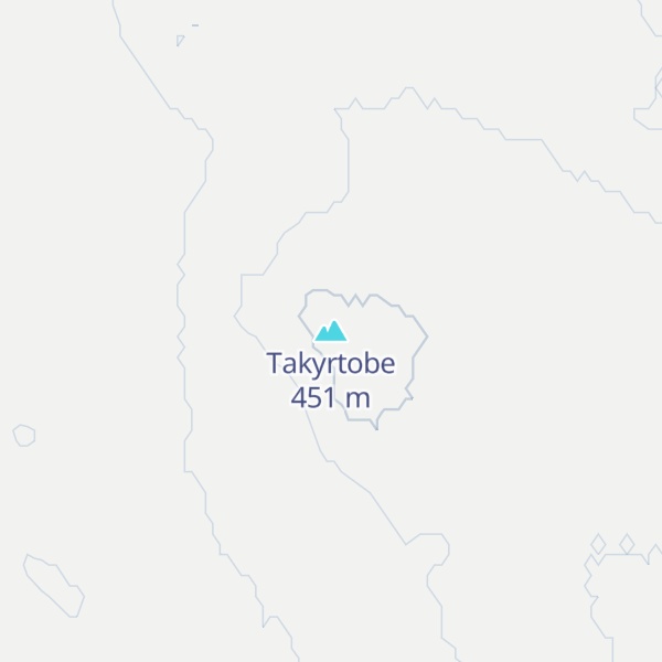 Map of Takyrtobe