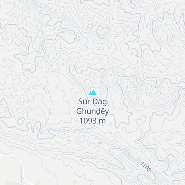 Map of Sūr Ḏāg Ghunḏêy