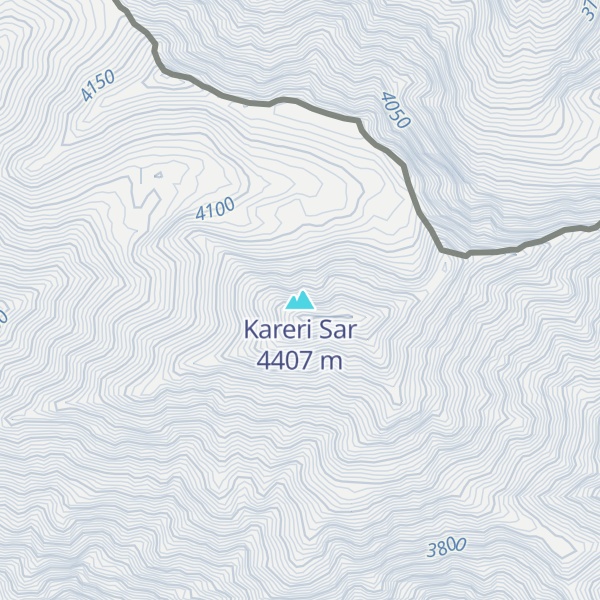 Map of Kareri Sar