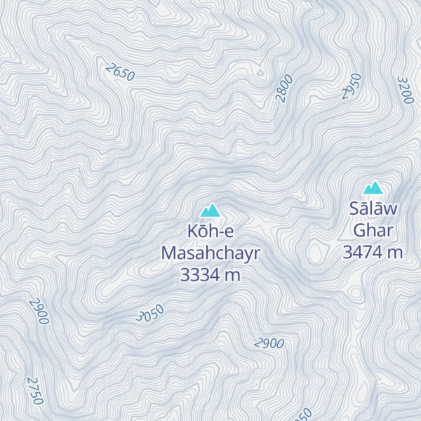 Map of Kōh-e Masahchayr