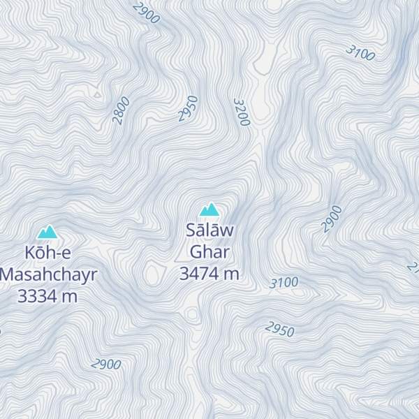 Map of Sālāw Ghar
