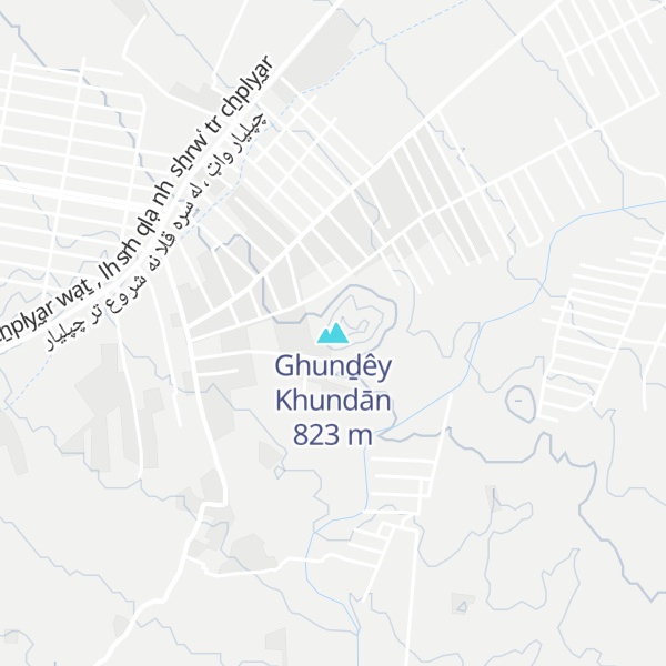 Map of Ghunḏêy Khundān