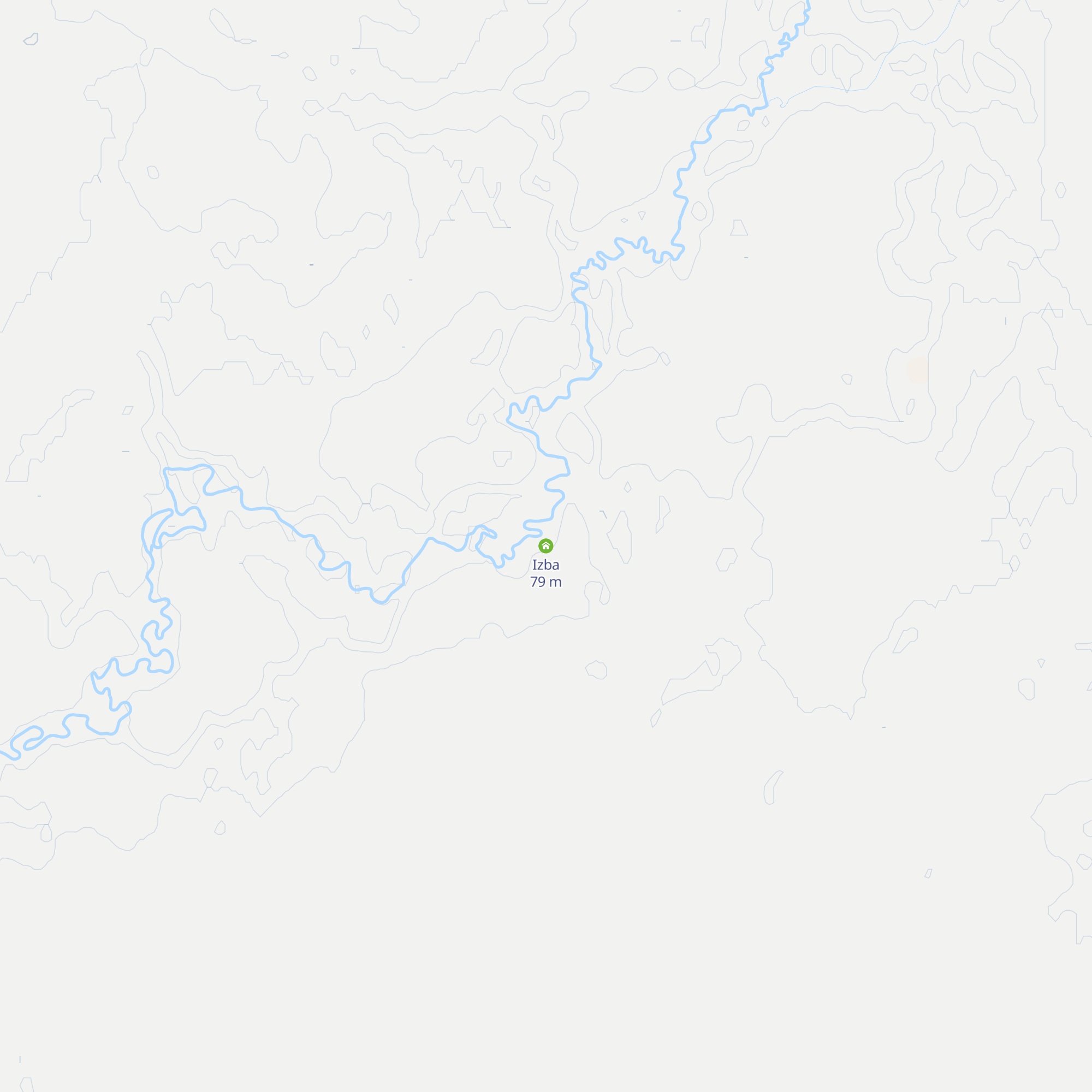Izba map