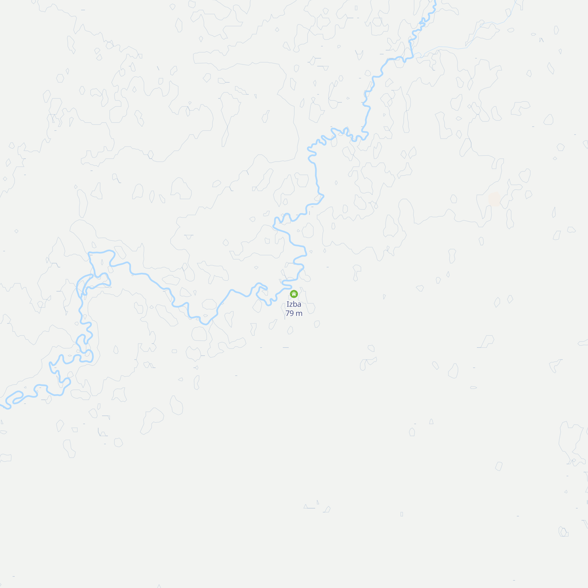Izba map