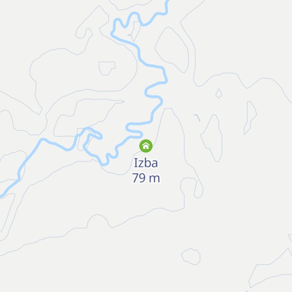 Map of Izba