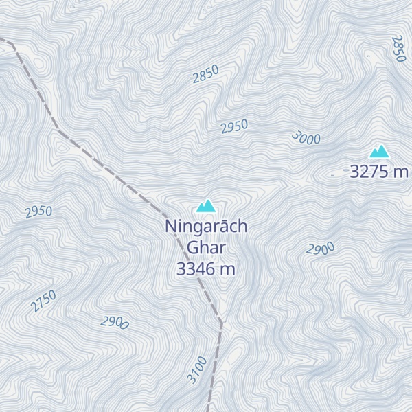 Map of Ningarāch Ghar