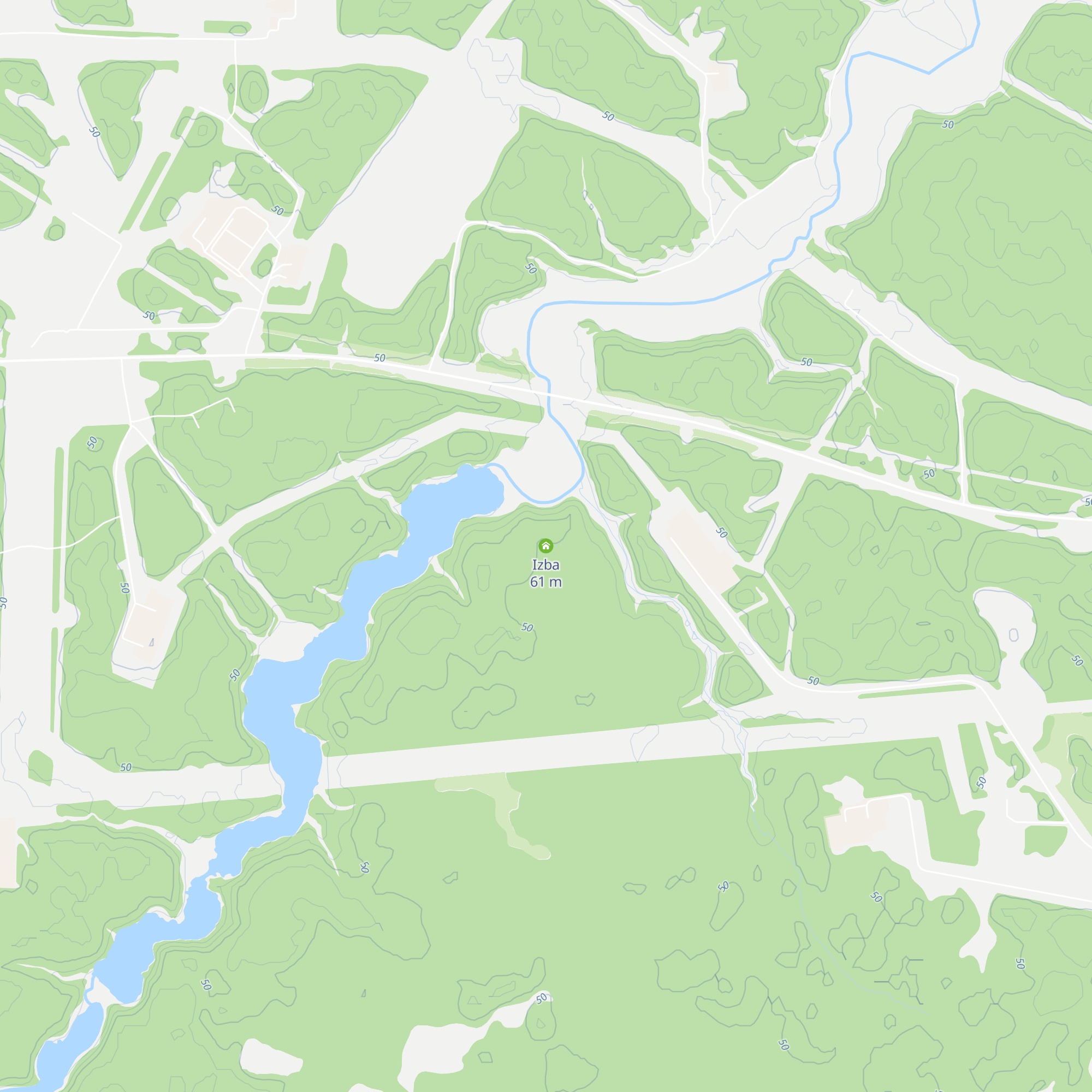 Izba map