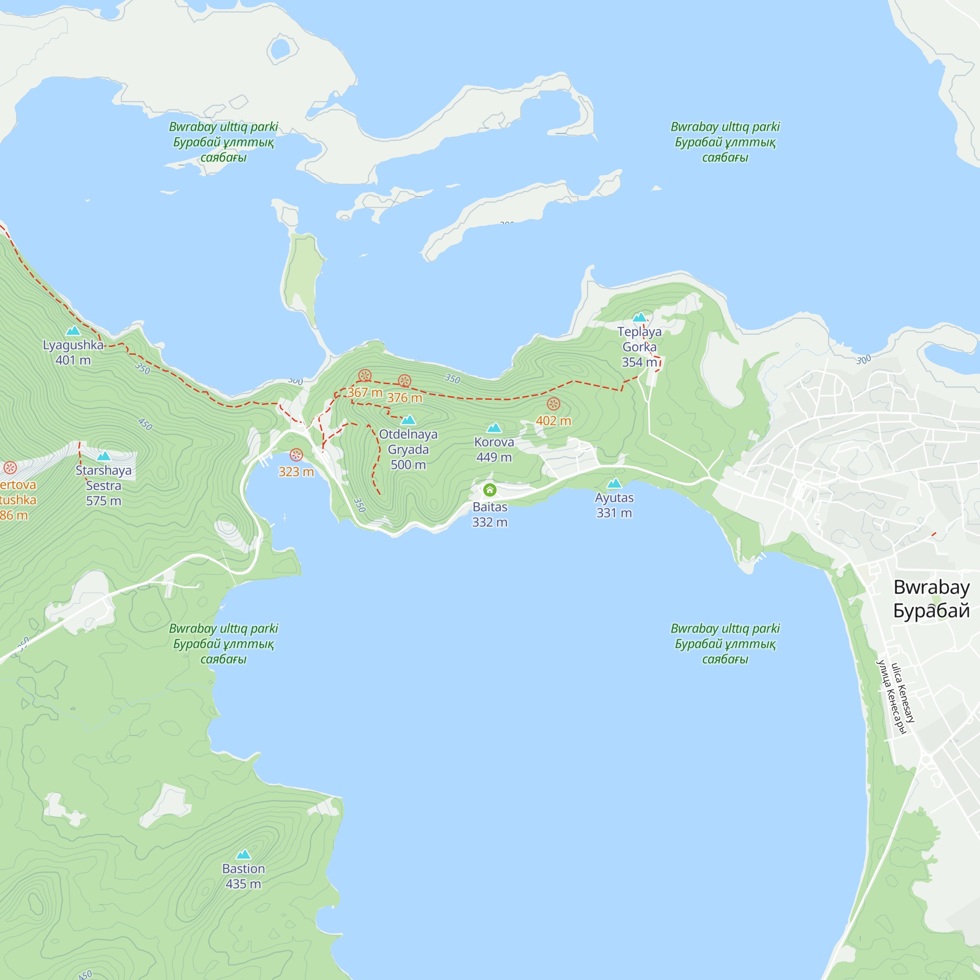 Baitas map
