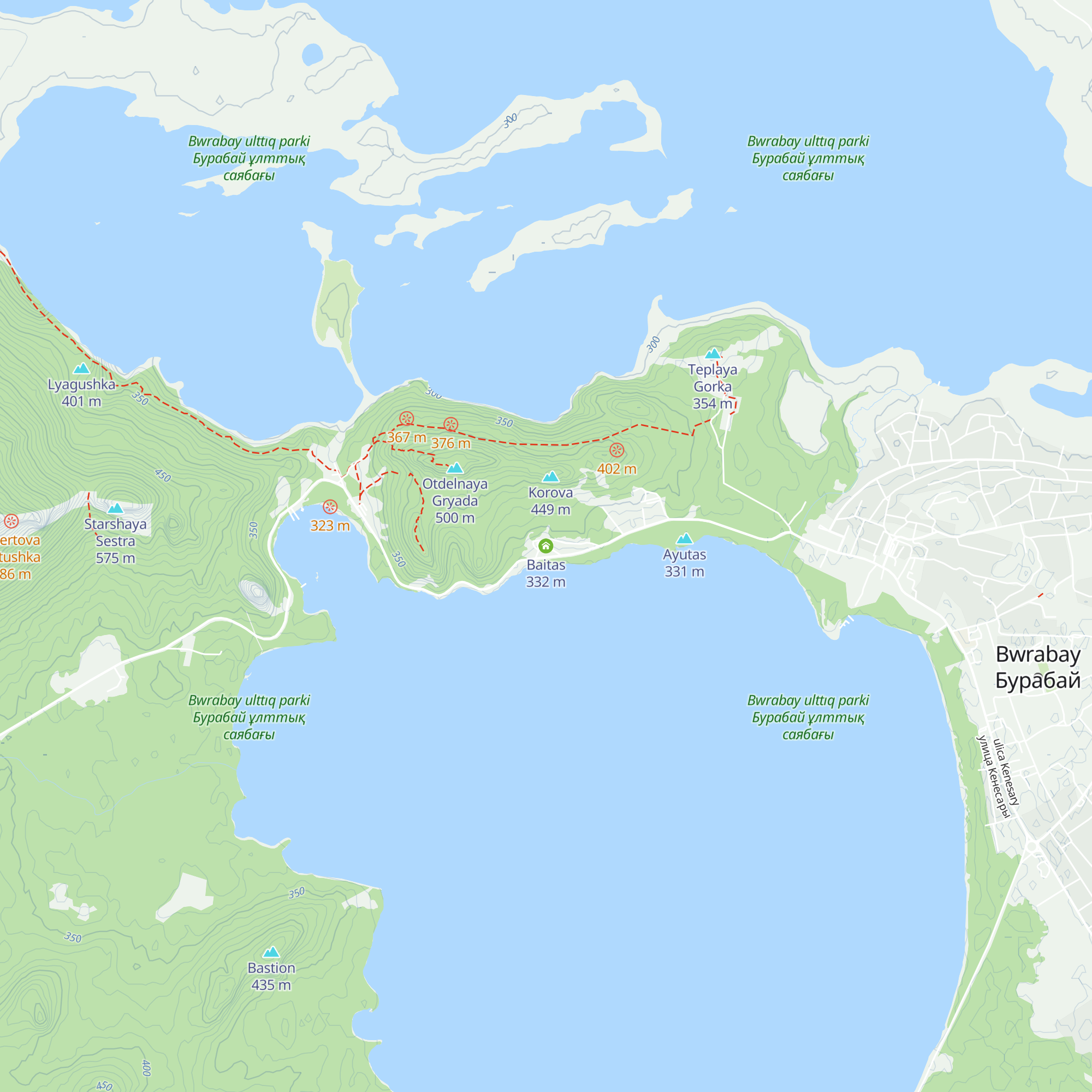 Baitas map