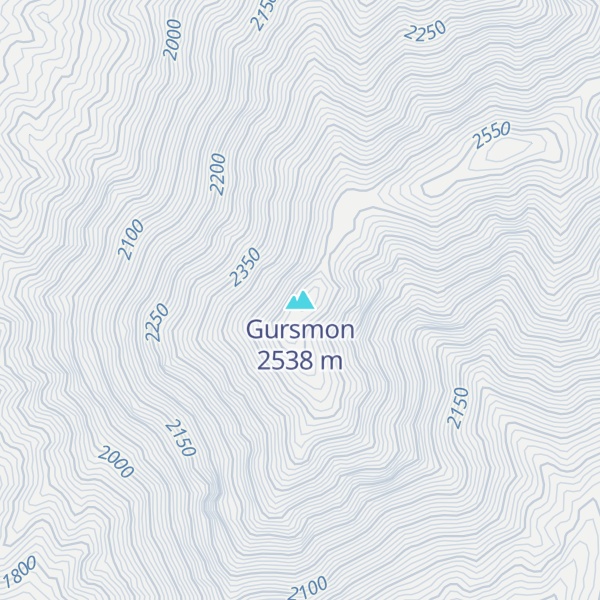 Map of Gursmon