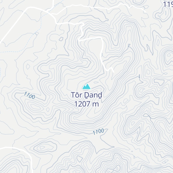 Map of Tōr Ḏanḏ