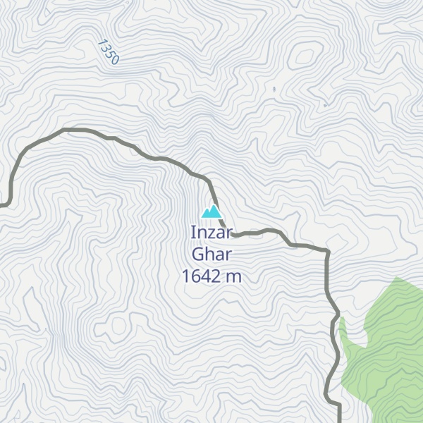 Map of Inzar Ghar
