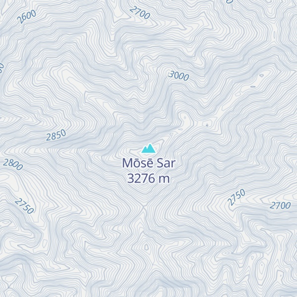 Map of Mōsē Sar
