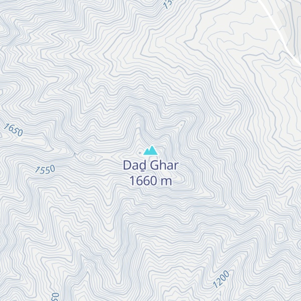 Map of Daḏ Ghar