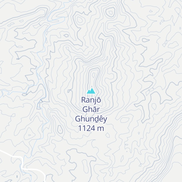Map of Ranjō Ghār Ghunḏêy