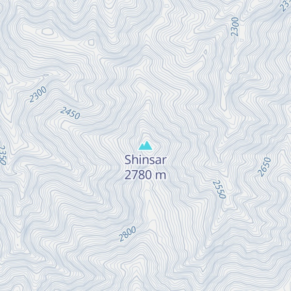 Map of Shinsar