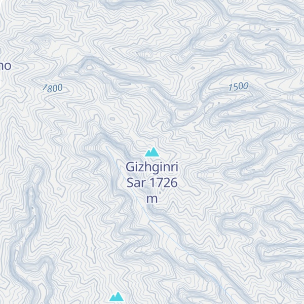 Map of Gizhginri Sar