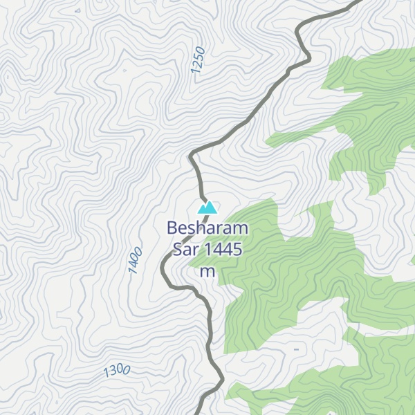 Map of Besharam Sar