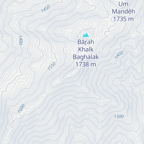 Map of Marghō Ghōl