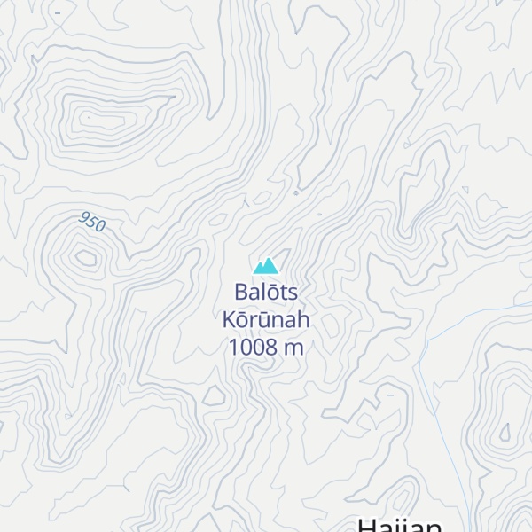 Map of Balōts Kōrūnah