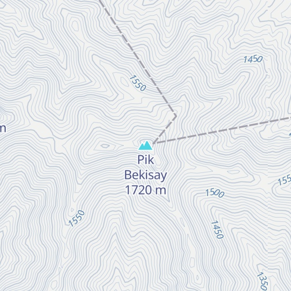 Map of Pik Bekisay