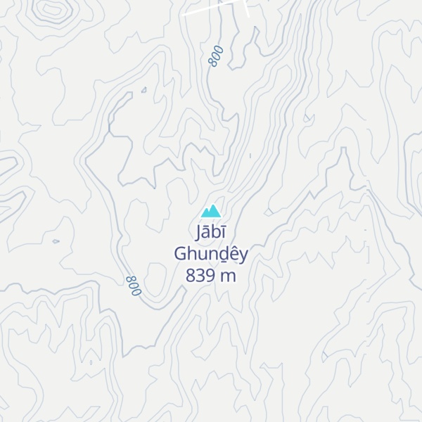 Map of Jābī Ghunḏêy