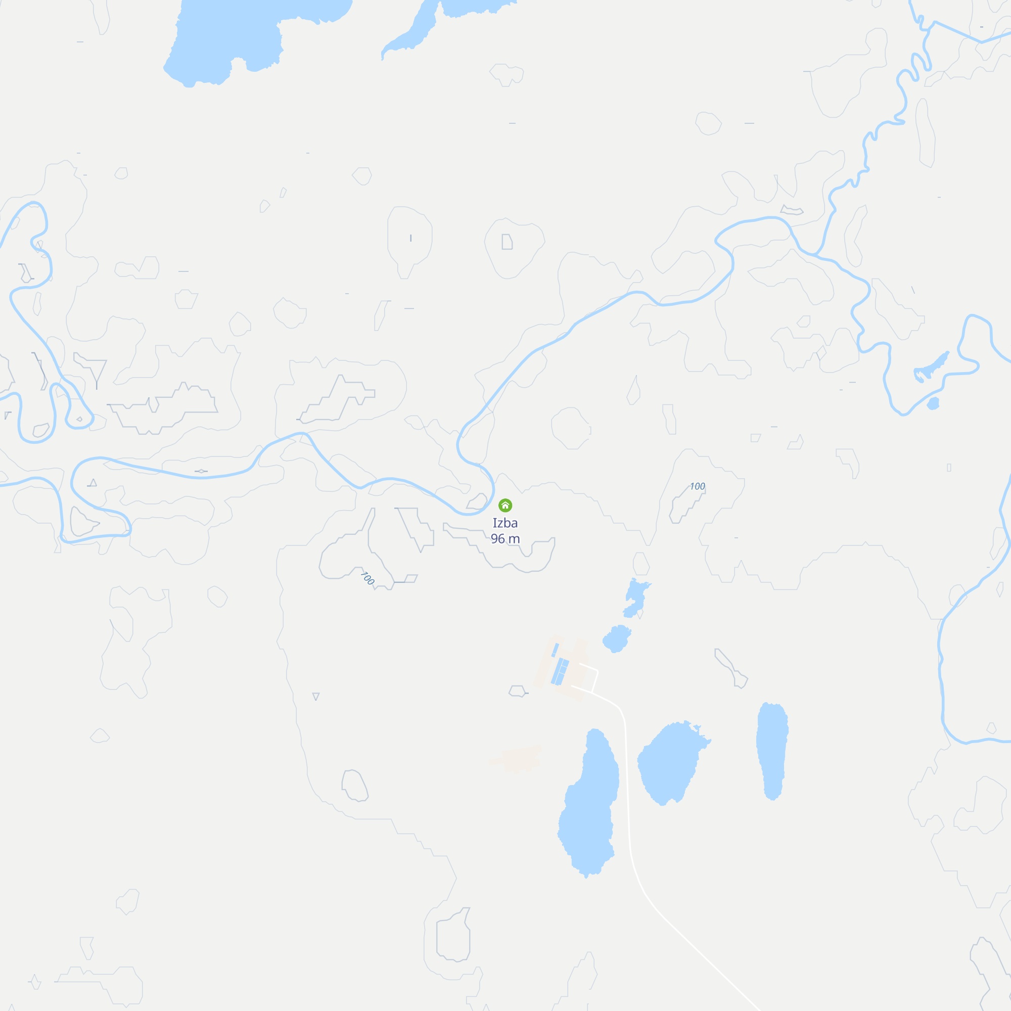 Izba map