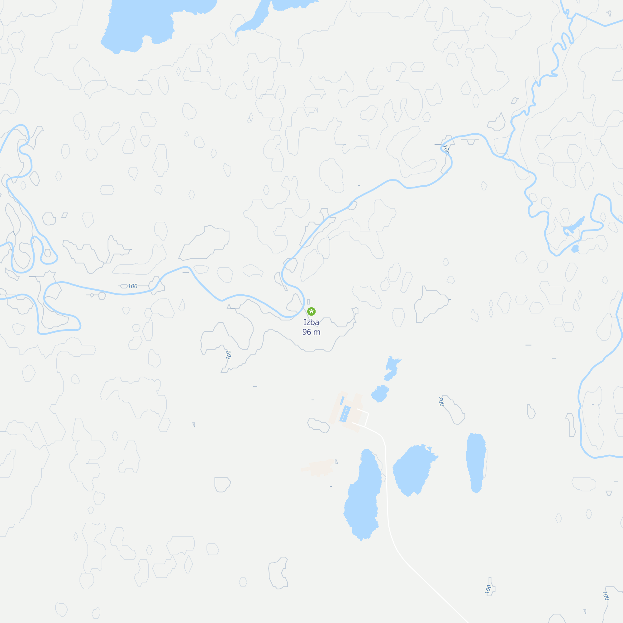 Izba map