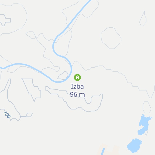 Map of Izba