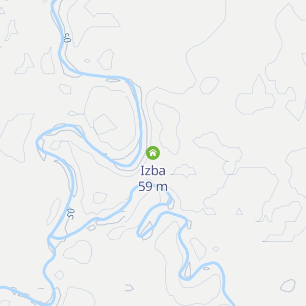 Map of Izba