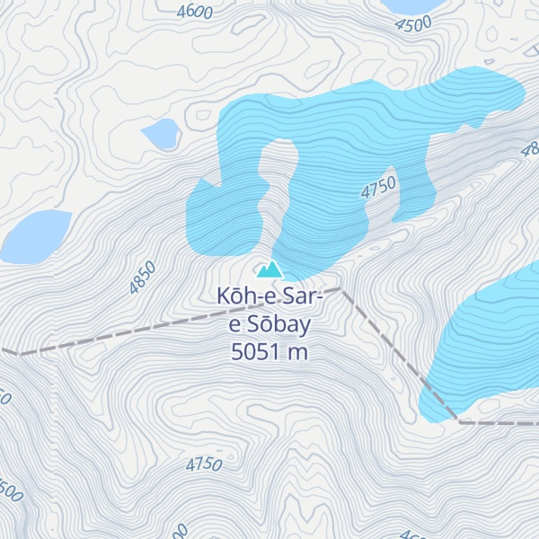 Map of Kōh-e Sar-e Sōbay