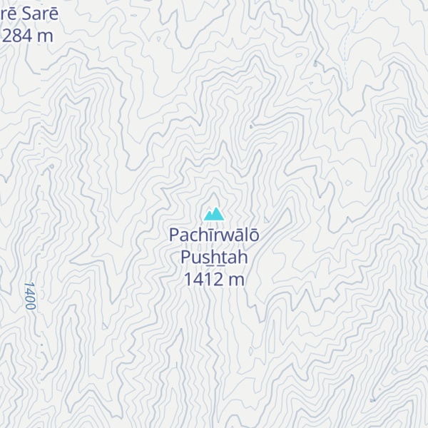 Map of Pachīrwālō Pus̲h̲tah