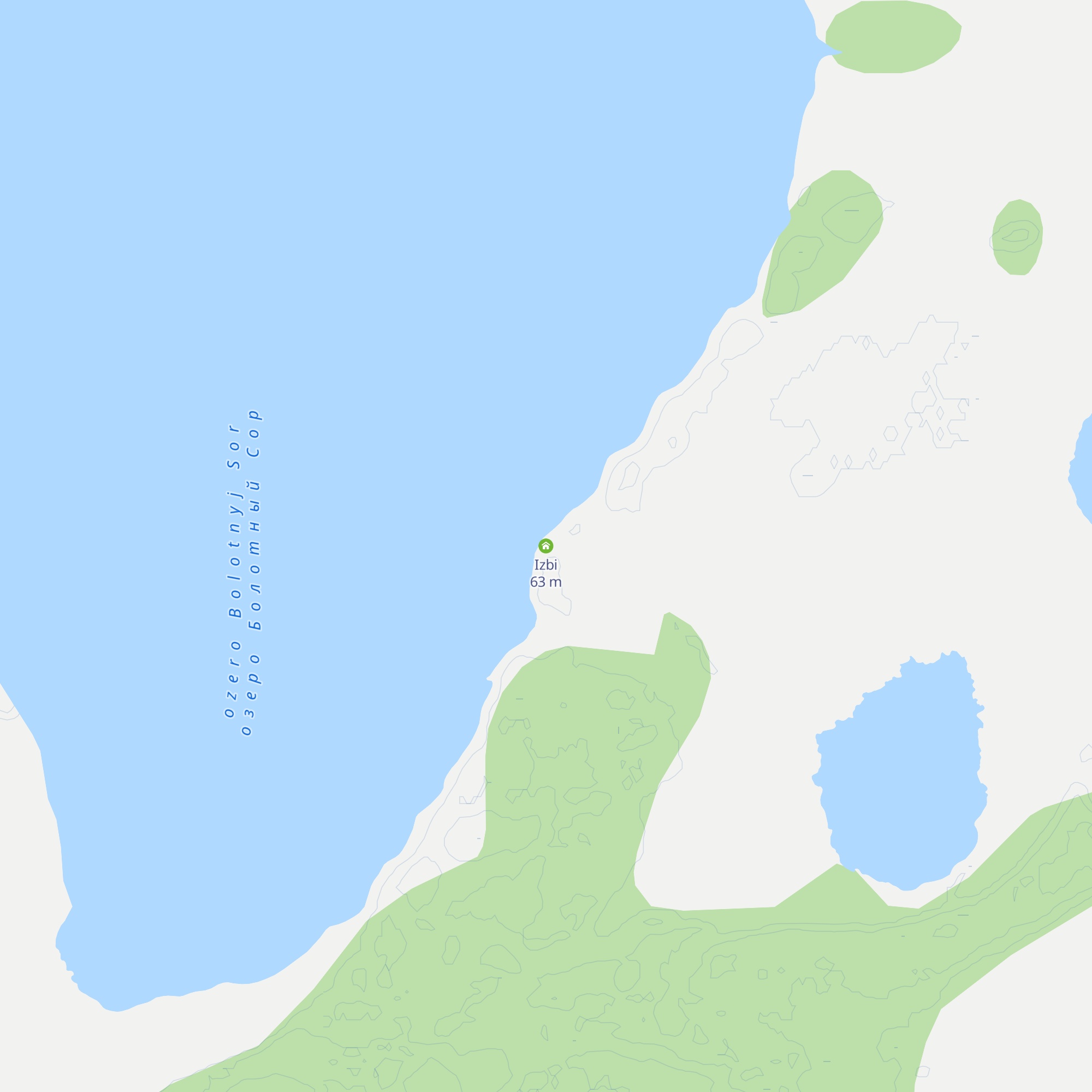 Izbi map