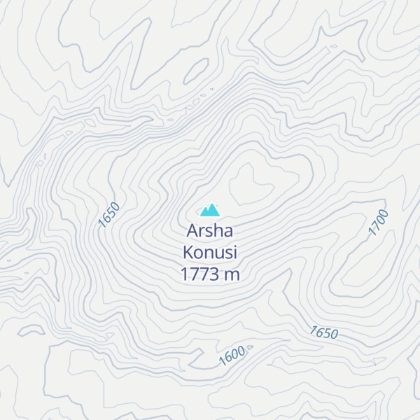 Map of Arsha Konusi