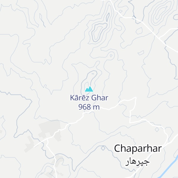 Map of Kārēz Ghar