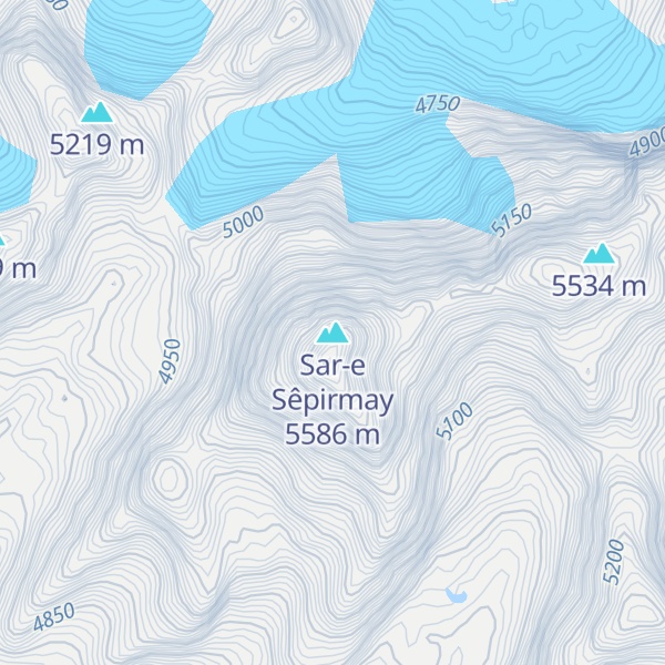 Map of Sar-e Sêpirmay