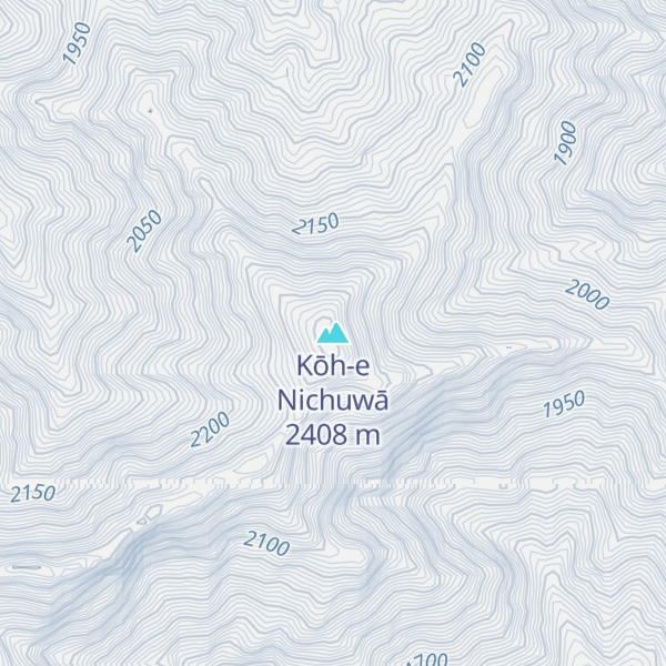 Map of Kōh-e Nichuwā