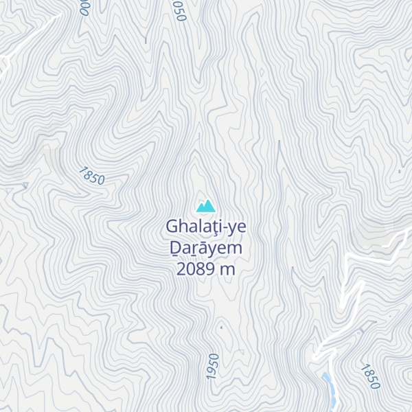 Map of Ghalaţi-ye Ḏaṟāyem