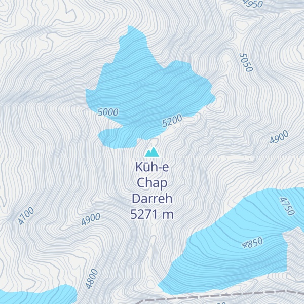 Map of Kūh-e Chap Darreh