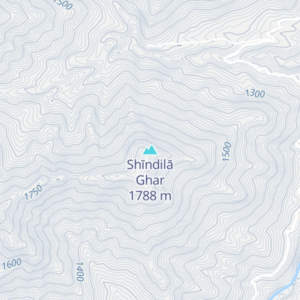 Map of Shīndilā Ghar