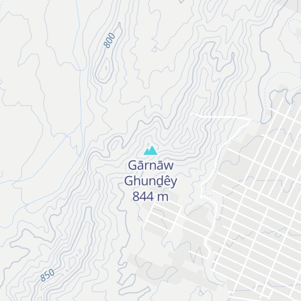 Map of Gārnāw Ghunḏêy