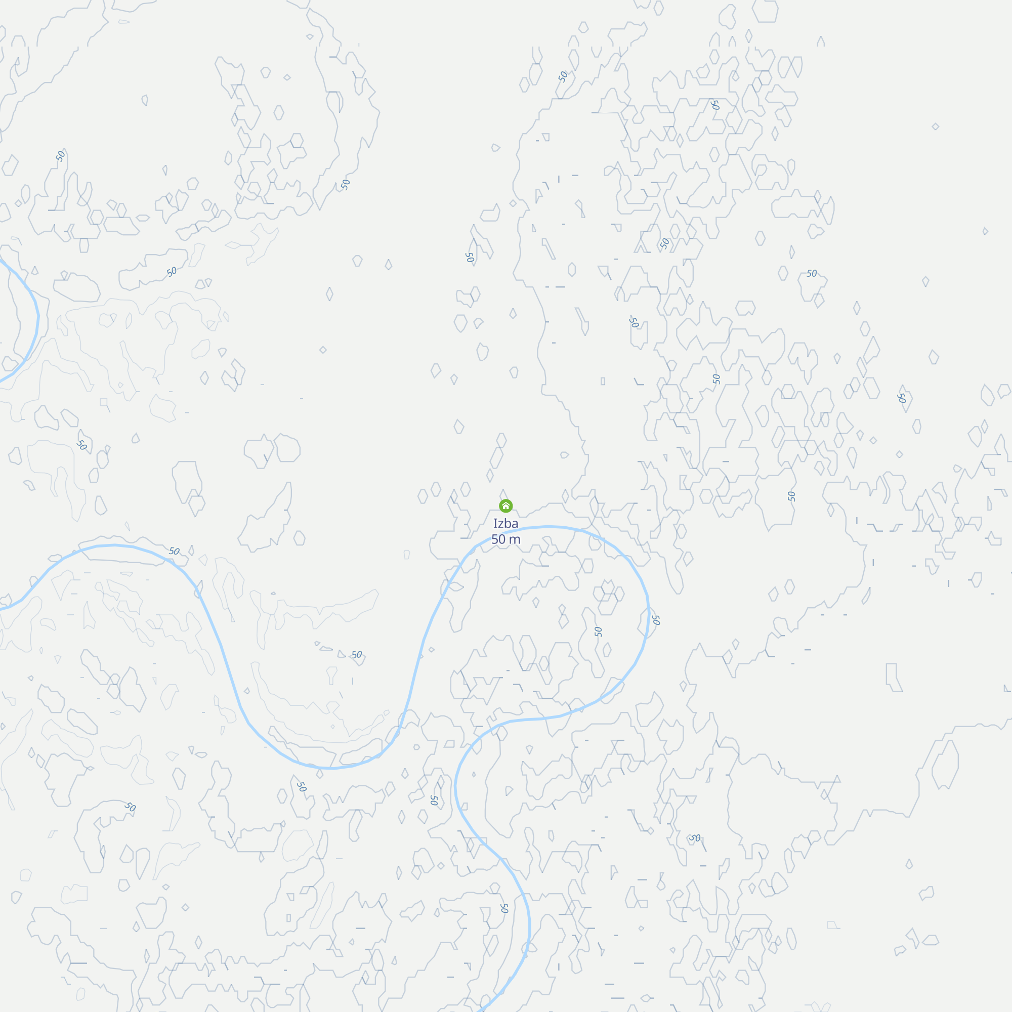 Izba map