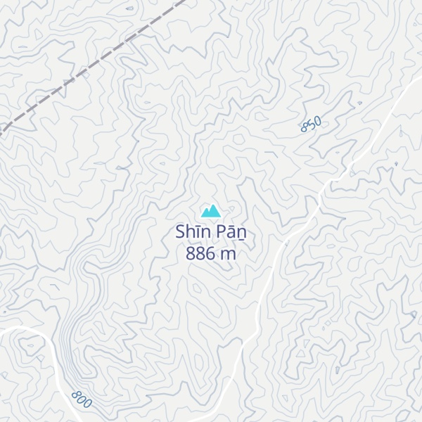 Map of Shīn Pāṉ