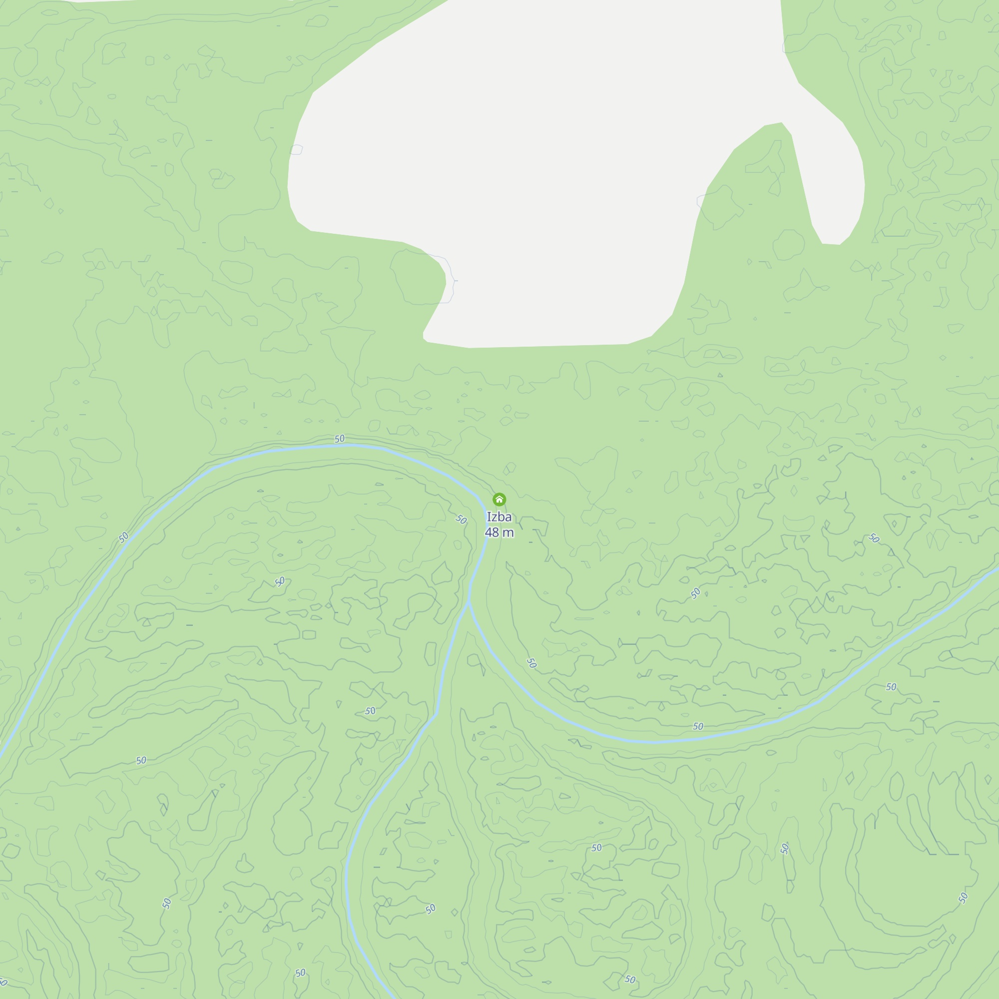 Izba map