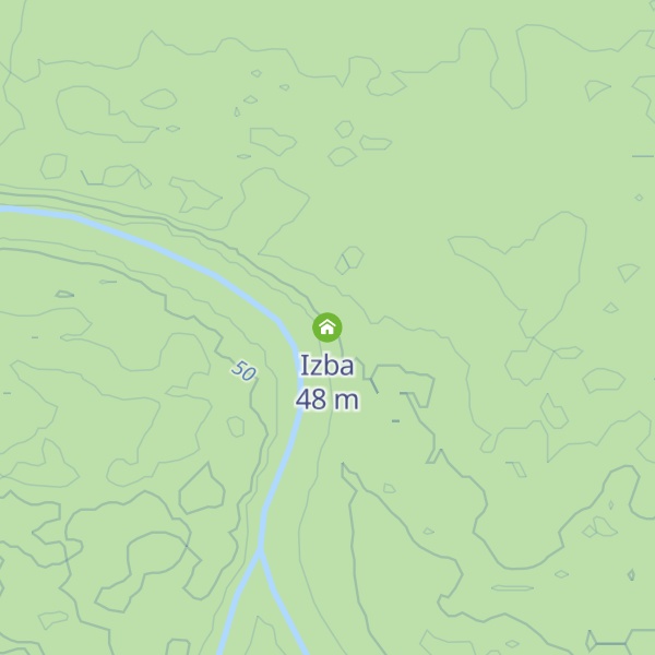Map of Izba