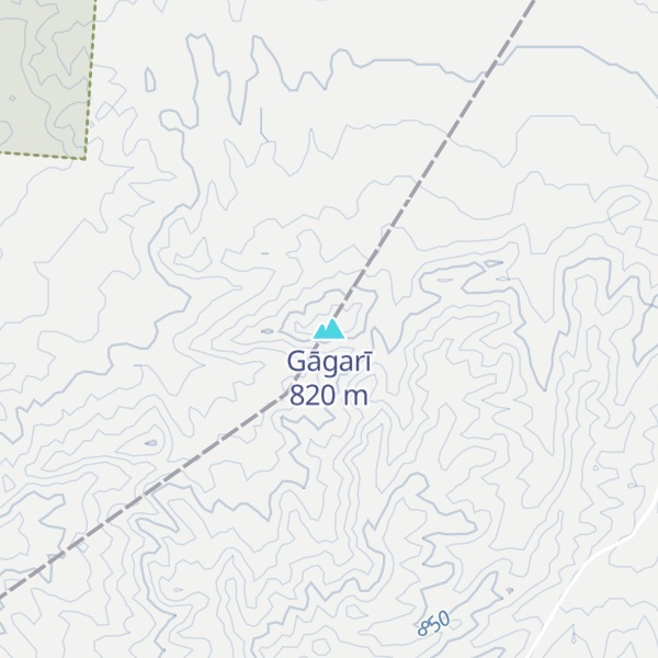 Map of Gāgarī