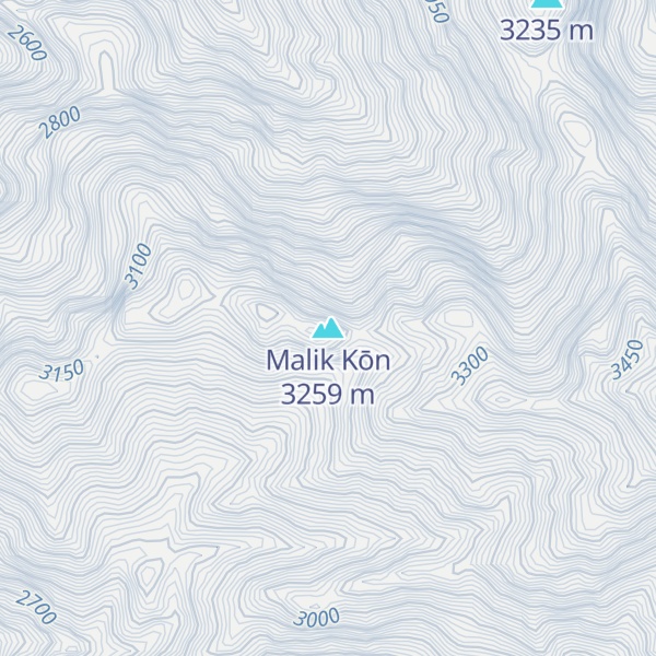 Map of Malik Kōn